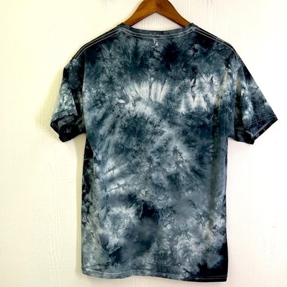 Hyper Space - Tye Dye Astronaut NASA Graphic Short Sleeve T Shirt Size Medium - Picture 9 of 9